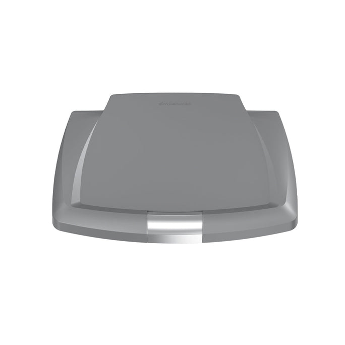 couvercle rectangulaire en plastique gris [SKU:pd0297]